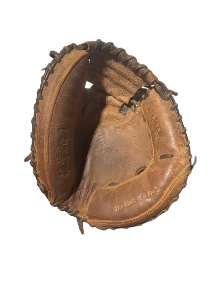Vist Large View of Product Image Which is Used Rawlings RAWLINGS CATCHERS GLOVE 33IN BB/SB Catchers RH Throw Chocolate 33"