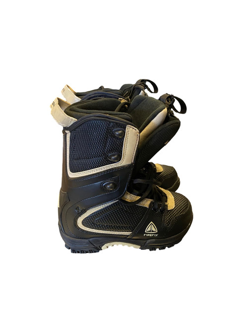 Vist Large View of Product Image Which is Used Firefly BLACK Boys Snowboard Boots Black Junior 03