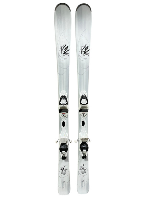 Vist Large View of Product Image Which is Used K2 LUV 75 Boys DH Ski/Binding None 142 cm