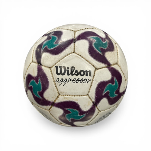 Vist Large View of Product Image Which is Used Wilson 5 All Size Soccer Ball White 5