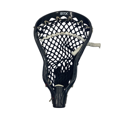 Vist Large View of Product Image Which is Used STX AV8 U Mens Lacrosse Head Black