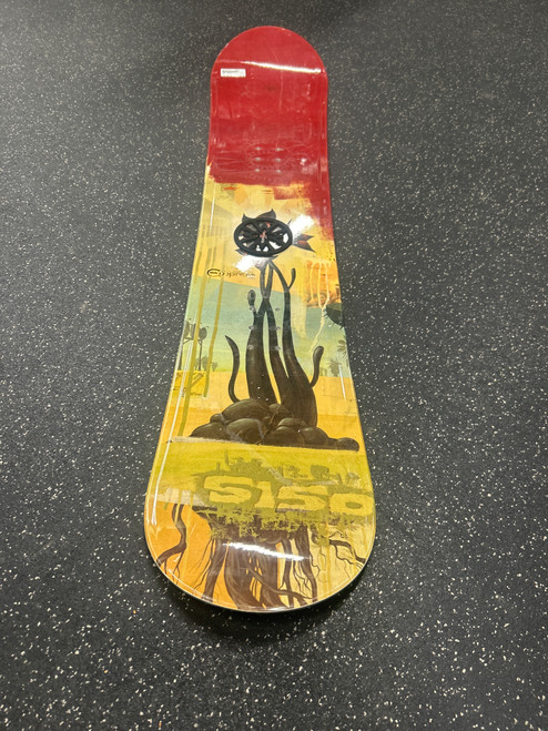 Vist Large View of Product Image Which is Used 5150 EMPRESS Womens Snowboard Only Maroon 144 cm