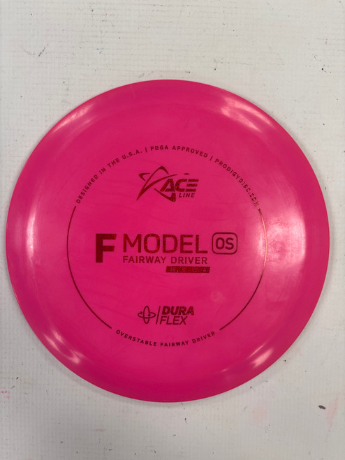Vist Large View of Product Image Which is Used Prodigy Disc F MODEL Disc Golf Driver Pink