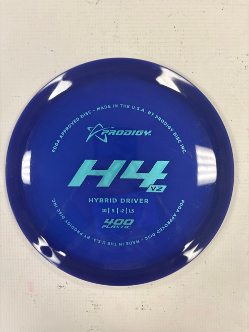 Vist Large View of Product Image Which is Used Prodigy Disc H7 HYBRID 400 Disc Golf Driver Purple