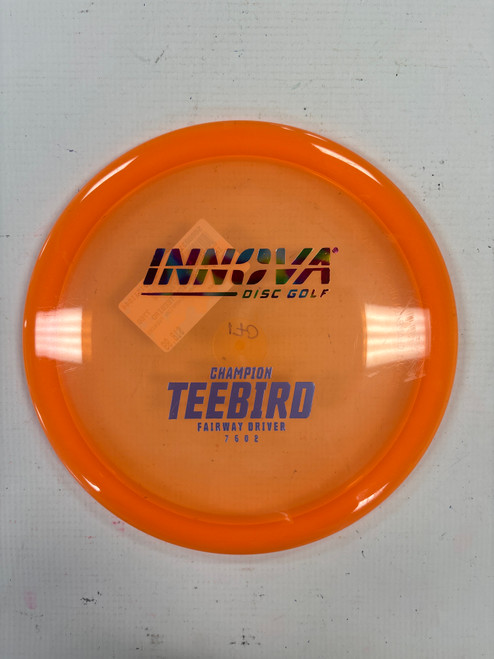 Vist Large View of Product Image Which is Used Innova CHAMPION TEEBIRD Disc Golf Driver Orange