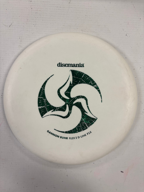 Vist Large View of Product Image Which is Used Discmania CANNON BUHR Disc Golf Mid Range White