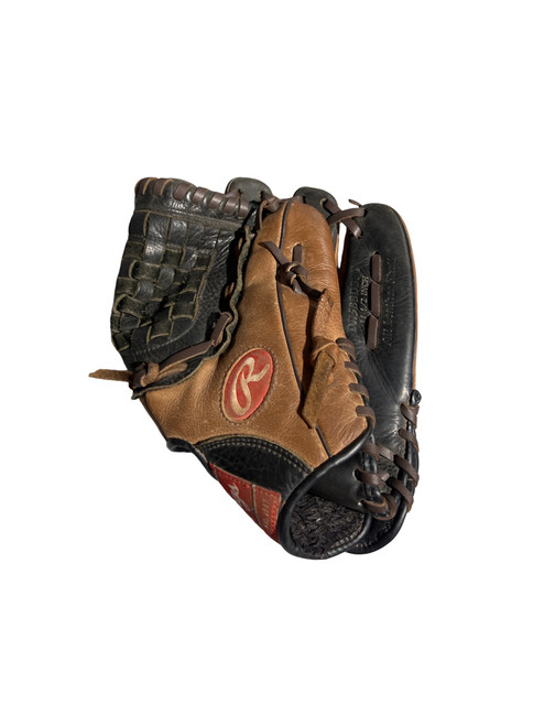 Vist Large View of Product Image Which is Used Rawlings PREMIUM SERIES BB/SB Glove RH Throw Brown 11 1/2"