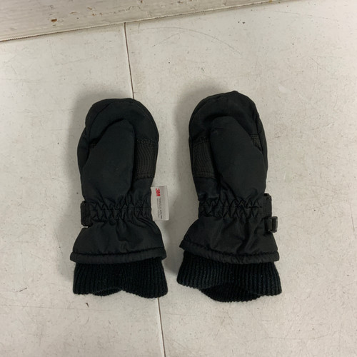 Vist Large View of Product Image Which is Used Outerwear Boys Gloves Black Youth