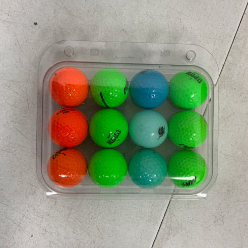 Vist Large View of Product Image Which is Used ASSORTED COLOR 12 Pack - Golf Balls