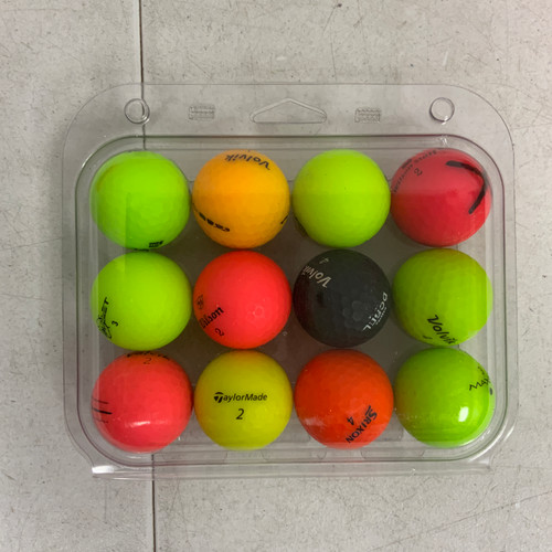Vist Large View of Product Image Which is Used ASSORTED COLOR 12 Pack - Golf Balls