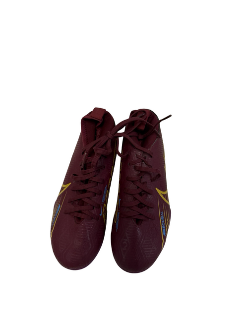 Vist Large View of Product Image Which is Used Nike Kylian Mbappé x Mercurial Superfly 9 Club FG MG GS 'Dark Beetroot' D09789-649 Soccer Cleats Maroon Junior 03.5
