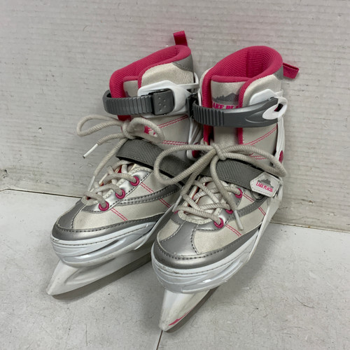 Vist Large View of Product Image Which is Used Lake Placid 11-2 ADJ Youth Hockey Skate Adjustable