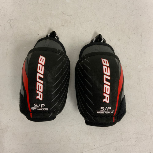 Vist Large View of Product Image Which is Used Bauer LIL SPORT Youth Elbow Pads SM