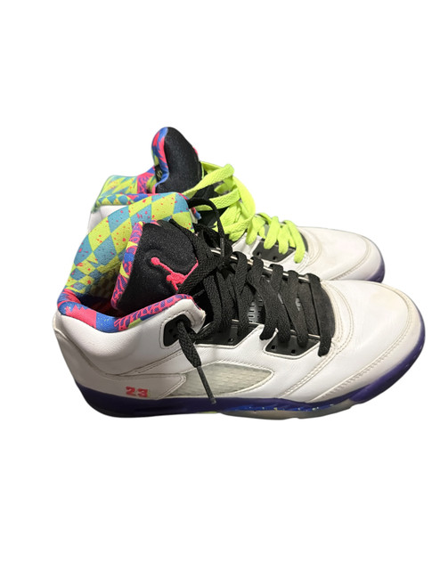 Vist Large View of Product Image Which is Used Jordan Basketball Shoes M White Youth 07.0