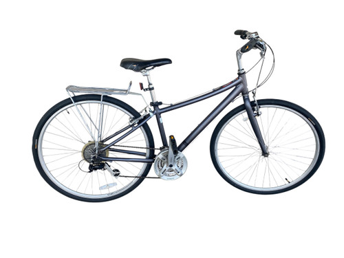 Vist Large View of Product Image Which is Used Raleigh DETOUR 4.5 Hybrid/City Bike Mens Grey 51-53cm - SM Mens Frame