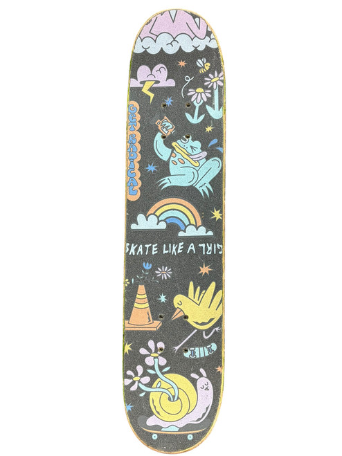 Vist Large View of Product Image Which is Used Like A Girl Skateboard Deck