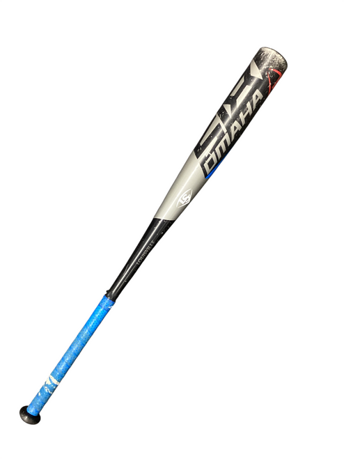 Vist Large View of Product Image Which is Used Louisville Slugger OMAHA 518 Baseball High School -3 Bat 33"