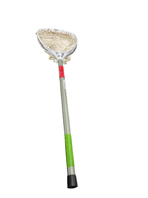 Vist Large View of Product Image Which is Used STX FIDDLESTX Junior Goalie Stick White