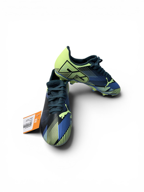 Vist Large View of Product Image Which is Used Puma Soccer Cleats Navy Blue Junior 04.5