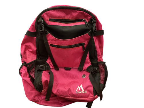 Vist Large View of Product Image Which is Used HSM HAIR SOFTBALL BACKPACK BB/SB Player Backpack Pink