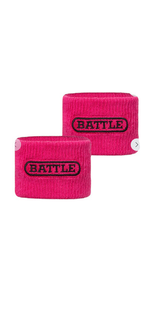 Vist Large View of Product Image Which is New FOOTBALL WRSITBANDS PINK