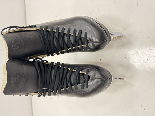 Vist Large View of Product Image Which is Used Riedell 02494 Boys Figure Skate Black Junior 04