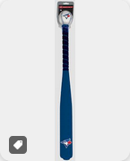 Vist Large View of Product Image Which is New Blue Jays Bat & Ball Set