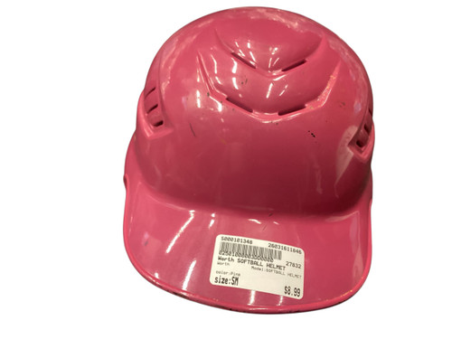 Vist Large View of Product Image Which is Used Worth SOFTBALL HELMET Batting Helmet w/Mask Pink SM