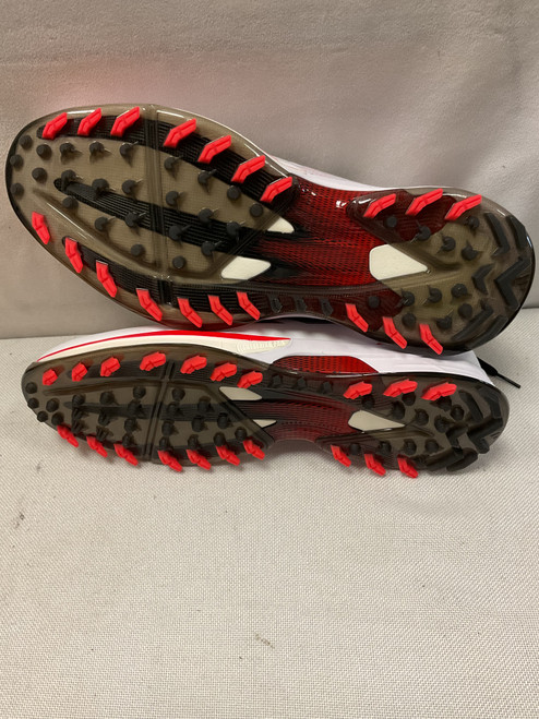 Vist Large View of Product Image Which is Used Adidas ADIZERO ZG Mens Golf Shoes White Senior 13