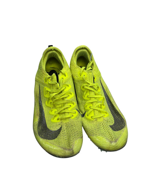 Vist Large View of Product Image Which is Used Nike Track & Field Cleats Adult Neon Green Senior 11.5