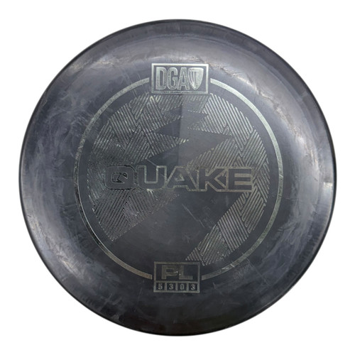 Vist Large View of Product Image Which is Used DGA PL QUAKE Disc Golf Mid Range Black 176g