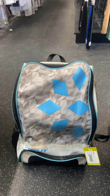 Vist Large View of Product Image Which is Used RIP-IT RIP-IT BACKPACK BB/SB Player Backpack White And Carolina Blue