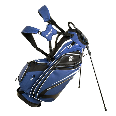 Vist Large View of Product Image Which is New Hot-Z Golf 2.0 Stand Bag BL/BK