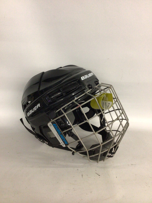 Vist Large View of Product Image Which is Used Bauer IMS 5.0 Helmet Full Visor Combo Black LG
