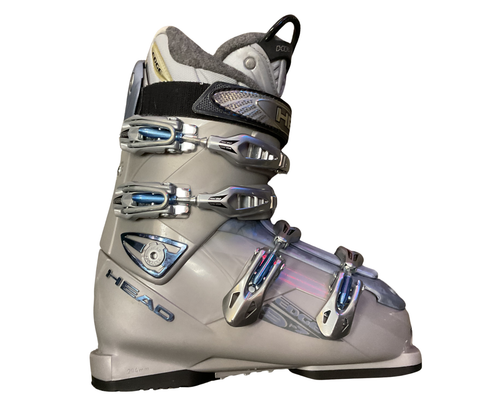 Vist Large View of Product Image Which is Used Head EDGE 9.7 Womens Downhill Ski Boot Grey 255 MP - M07.5 - W08.5