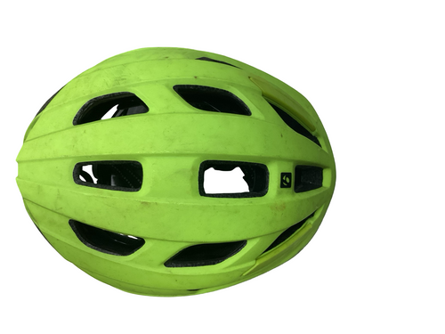 Vist Large View of Product Image Which is Used Bontrager SOLSTICE Bike Helmet Yellow S/M