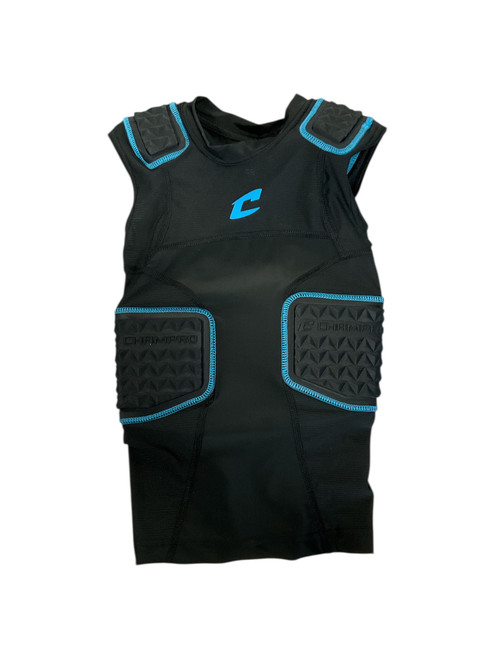 Vist Large View of Product Image Which is Used Champro PADDED SHIRT FB Top Youth None SM