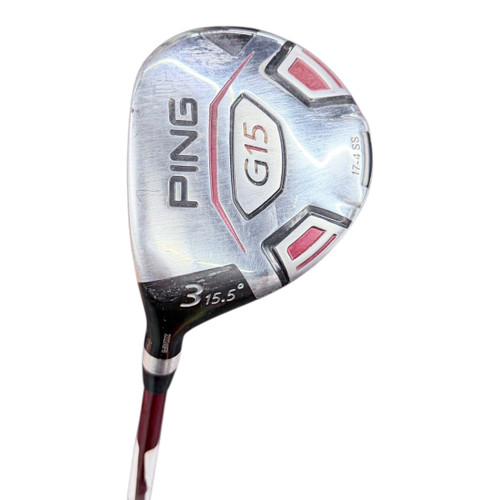 Vist Large View of Product Image Which is Used Ping G15 Mens Fairway Wood LH 3 Wood