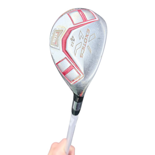 Vist Large View of Product Image Which is Used Tour Edge EXOTICS XCGS Mens Hybrid Club RH 4 Hybrid