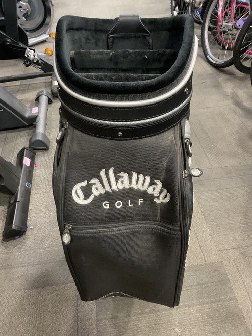 Vist Large View of Product Image Which is Used Callaway BIG BERTHA CART BAG Mens Cart Bag Black