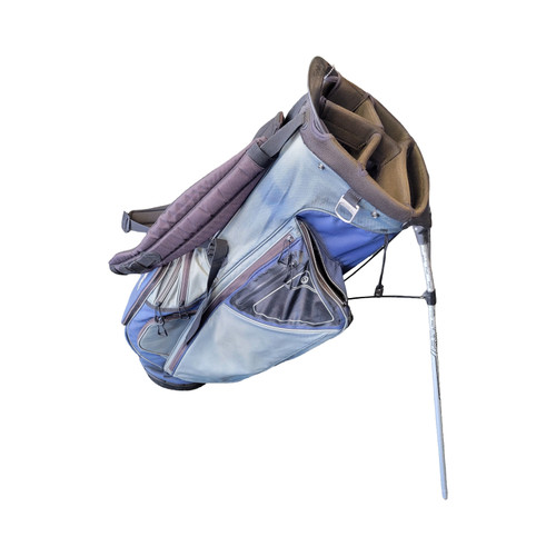 Vist Large View of Product Image Which is Used Ping HOOFER BAG Mens Stand Bag Navy Blue