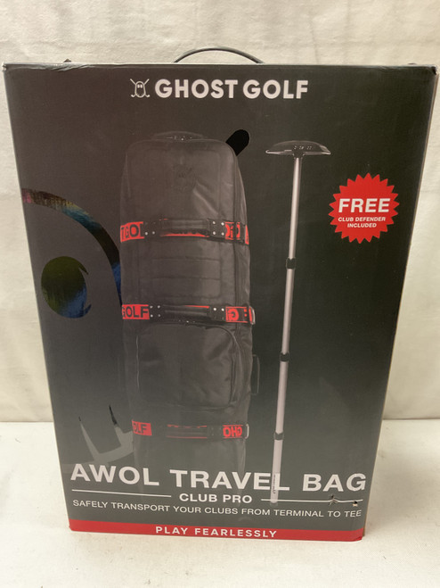 Vist Large View of Product Image Which is Used GHOST GOLF SOFT CASE Travel Bag Black