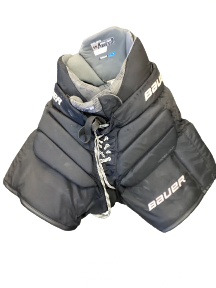 Vist Large View of Product Image Which is Used Bauer BAUER ELITE GOALIE Senior Goalie Pant Black SM