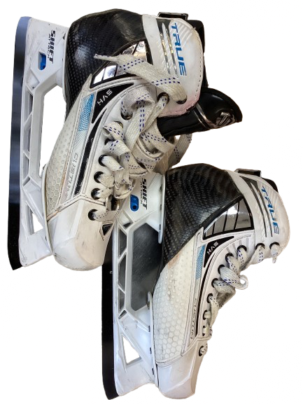 Vist Large View of Product Image Which is Used True SVH CUSTOM Senior Goalie Skate Senior 9.5
