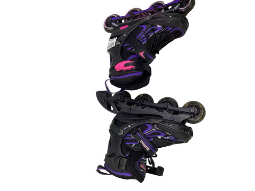 Vist Large View of Product Image Which is Used ZPM ABEC-7 11C-1Y Junior Rec Fitness Skates Black Adjustable