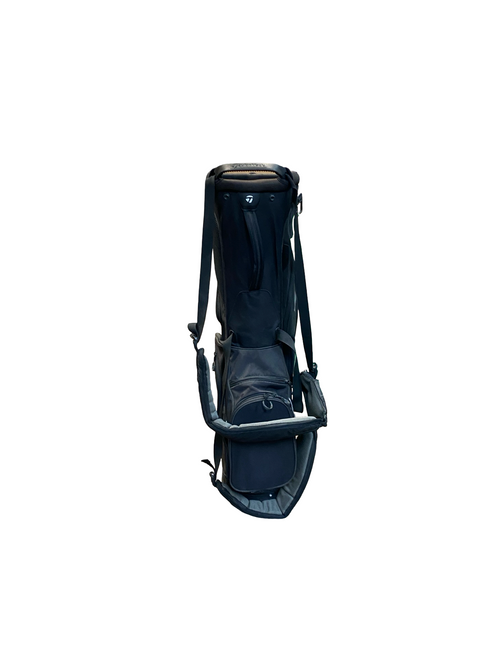 Vist Large View of Product Image Which is Used Taylormade BLACK AND GRAY BAG Mens Stand Bag Black