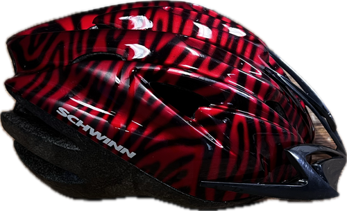 Vist Large View of Product Image Which is Used Schwinn BIKE HELMET Bike Helmet Red One Size