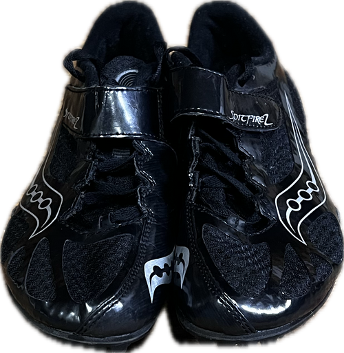 Vist Large View of Product Image Which is Used Saucony Track & Field Cleats Adult Black Senior 8