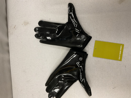 Vist Large View of Product Image Which is Used Nike YTH VAPOR JET FB Gloves Black SM