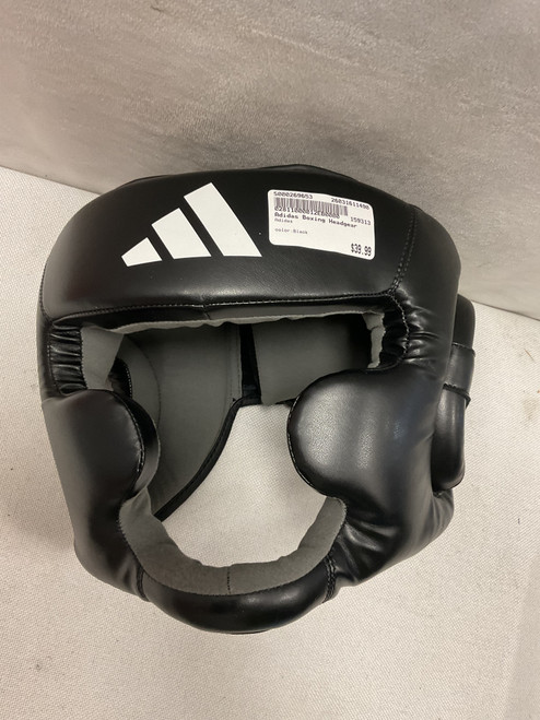 Vist Large View of Product Image Which is Used Adidas Boxing Headgear Black